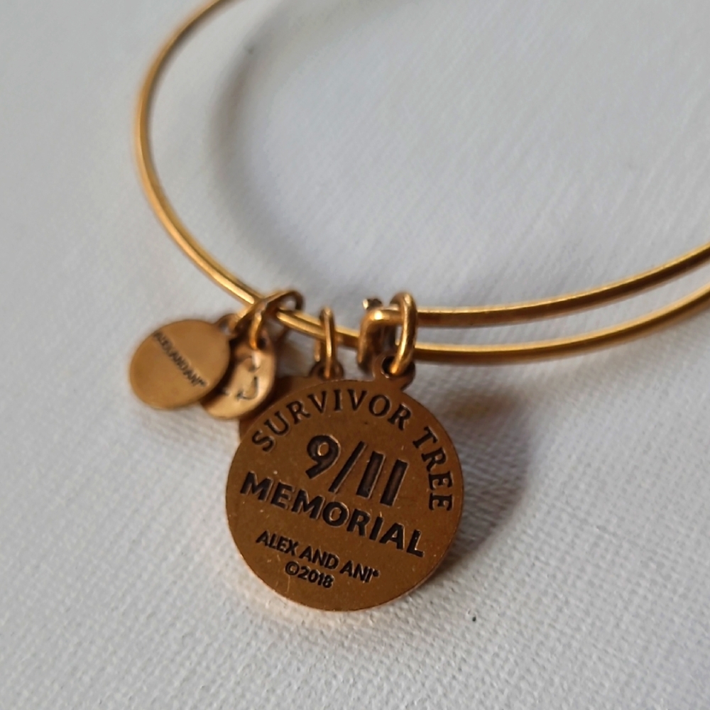 Alex and Ani Gold Survivor Tree Memorial Bracelet